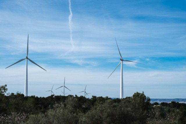 Els Escambrons wind farm