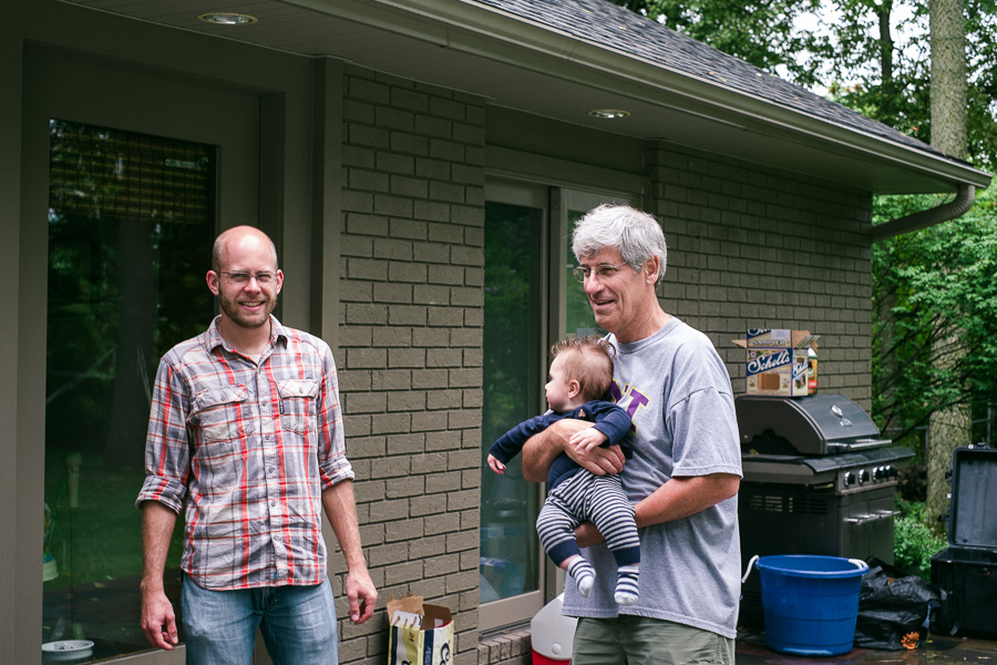 Ben, Granpa, and Nico