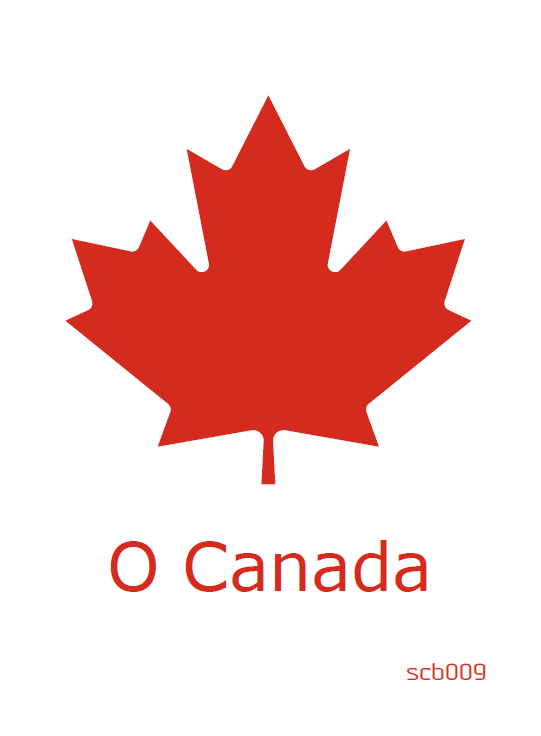 O Canada cover art